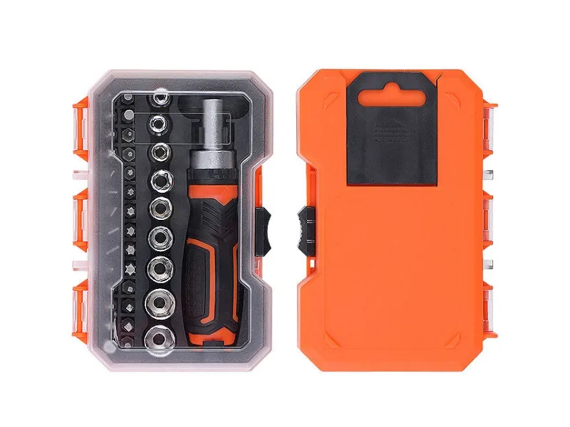 Juego de destornilladores de trinquete de 38 piezas