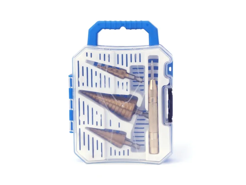 Juego de brocas escalonadas de 4 piezas