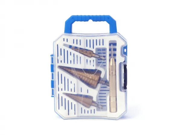 Juego de brocas escalonadas de 4 piezas