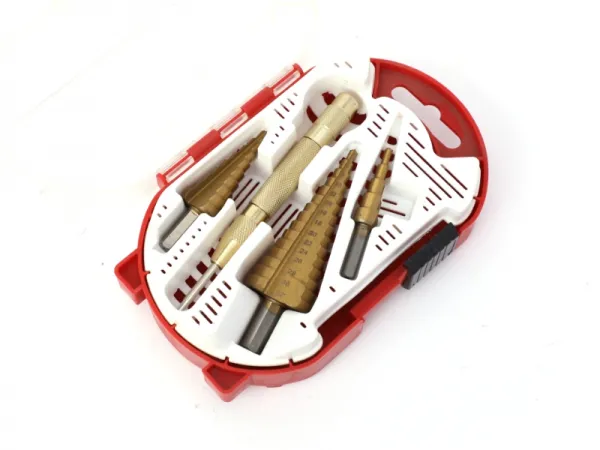 Juego de brocas escalonadas de 4 piezas