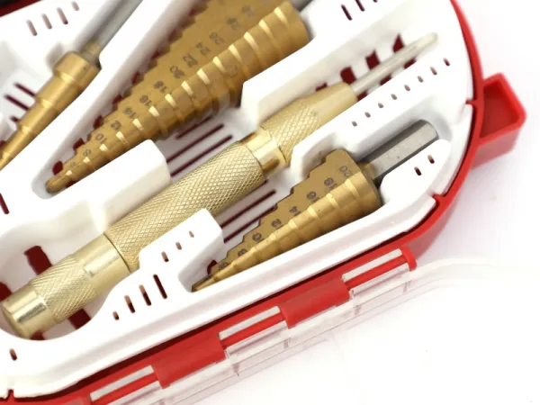 Juego de brocas escalonadas de 4 piezas