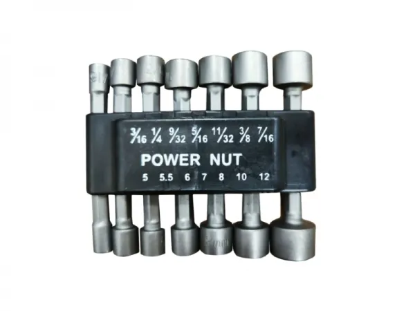 Juego de llaves de tuercas no magnéticas de 14 piezas