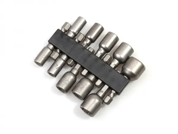 Juego de llaves de tuercas magnéticas de 10 piezas