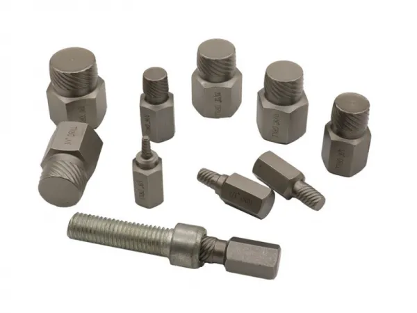 Juego de removedor de tornillos y tuercas dañadas de 25 piezas