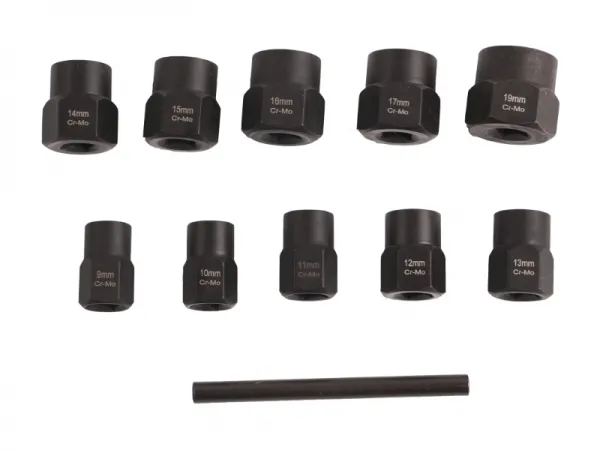 Juego de extracción de pernos rotos de 11 piezas