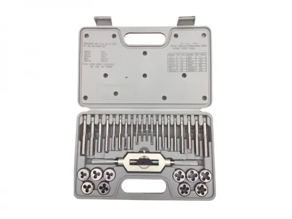 Juego de machos y matrices métricos de 31 piezas