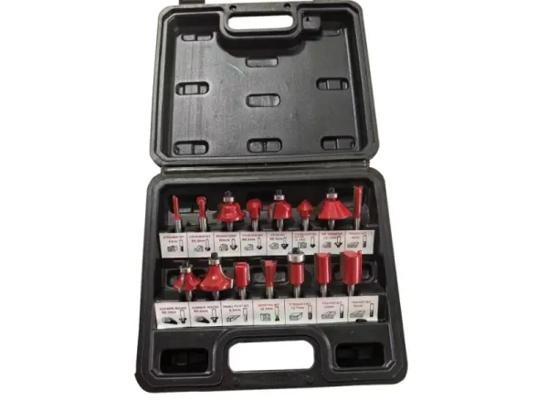 Juego de brocas para enrutador de 15 piezas