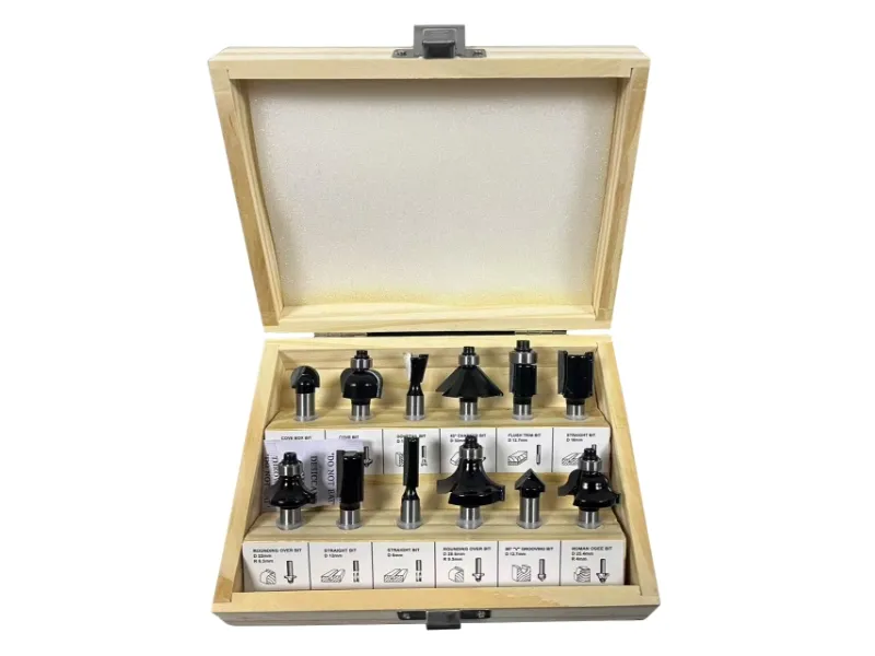 Juego de brocas para enrutador de 12 piezas