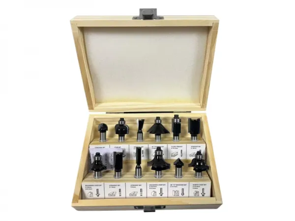 Juego de brocas para enrutador de 12 piezas