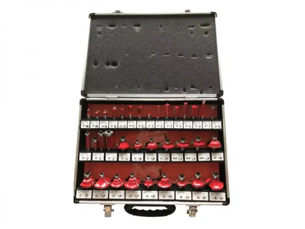 Juego de brocas para enrutador de 35 piezas