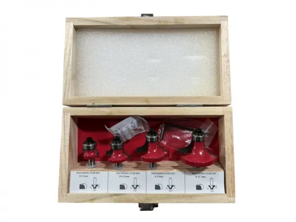 Juego de brocas para enrutador de 4 piezas