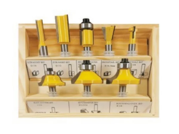 Juego de brocas para enrutador de 8 piezas