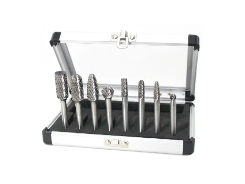 Juego de fresas de carburo de 8 piezas