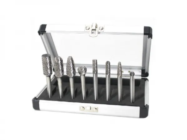 Juego de fresas de carburo de 8 piezas
