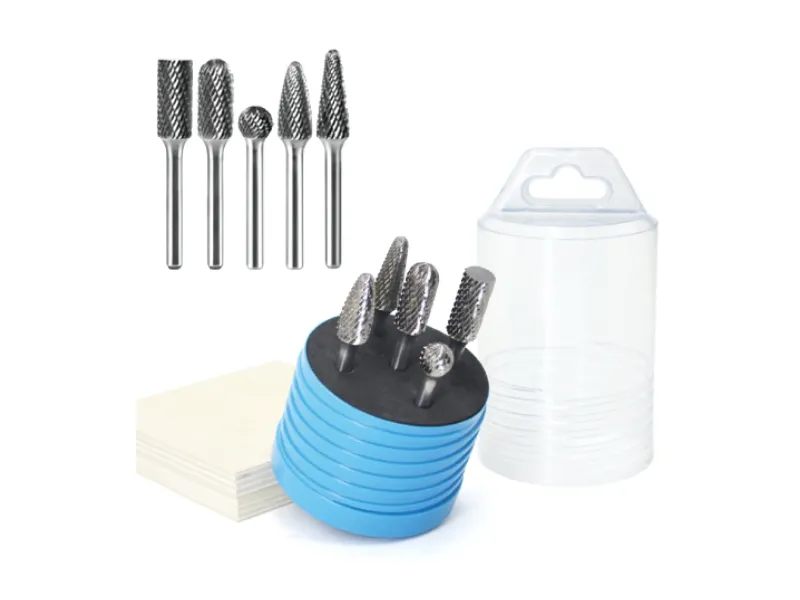 Juego de fresas de carburo de 5 piezas