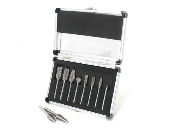 Juego de fresas de carburo de 8 piezas