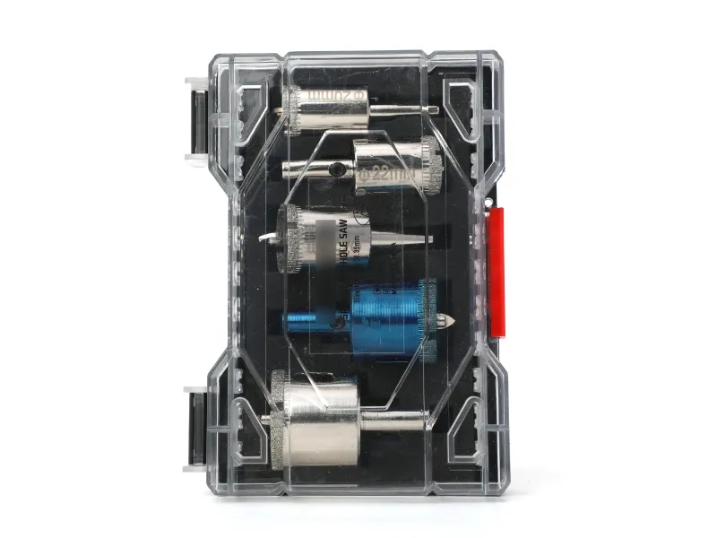 Juego de sierra perforadora de pared de 5 piezas