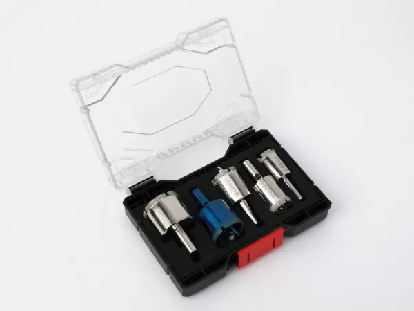 Juego de sierra perforadora de pared de 5 piezas