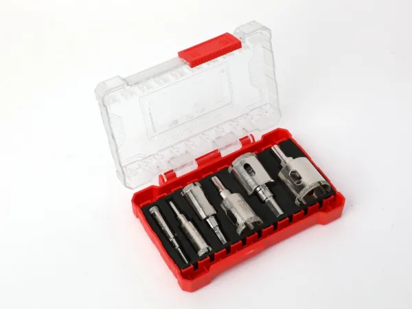 Juego de sierra perforadora de pared de 6 piezas