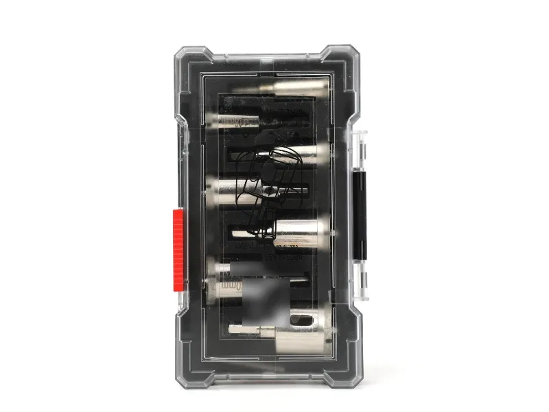 Juego de sierra perforadora de pared de 8 piezas