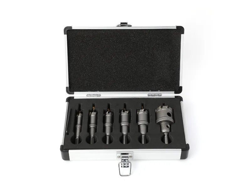 Juego de sierra perforadora de pared de 6 piezas