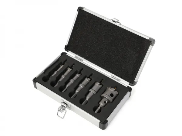 Juego de sierra perforadora de pared de 6 piezas