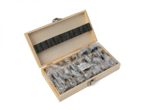 Juego de sierra perforadora de pared de 15 piezas