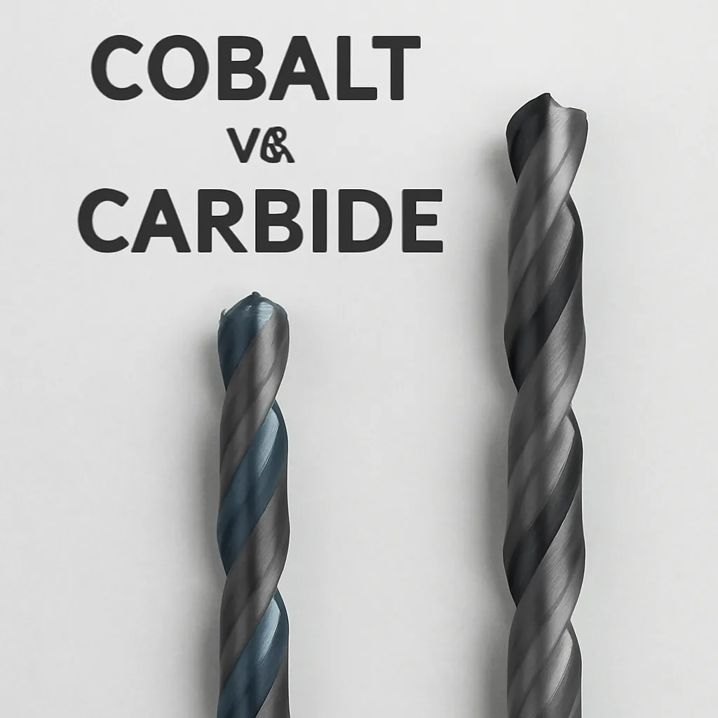 Brocas de cobalto versus brocas de carburo