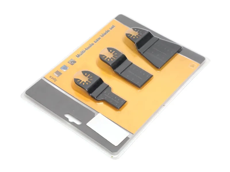 Juego de hojas de sierra oscilantes de 3 piezas