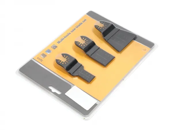 Juego de hojas de sierra oscilantes de 3 piezas